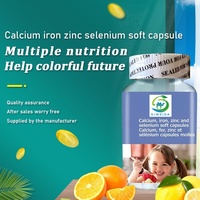 Suplemen Multivitamin Kompleks Seng Selenium Zat Besi Ekstrak Dongge Ali Softgels
