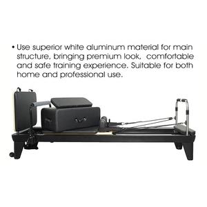 Máquina de reformador de Corea de aleación de aluminio <span class=keywords><strong>Aero</strong></span> <span class=keywords><strong>Pilates</strong></span> con caja Premium Studio Commercial Home <span class=keywords><strong>Pilates</strong></span> White <span class=keywords><strong>Pilates</strong></span> Core Bed - Product Image 6