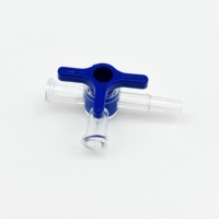 Contrôle de débit en plastique 3 voies Luer Valve mâle femelle Luer Lock connecteur vanne d'arrêt à trois voies
