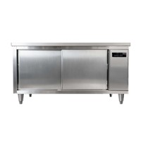 Lubo 220V Électrique en Acier Inoxydable 304, 150-200L, Armoire Chauffante pour Aliments A++ Économe en Énergie, pour Buffet de Restaurant et Présentation