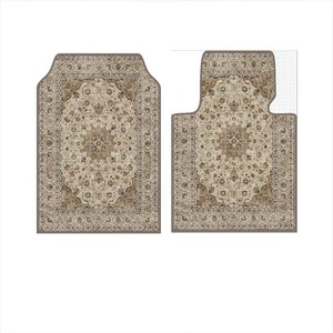 カスタマイズカスタムロゴブランドフルセット昇華印刷滑り止めゴムバックロゴカーラグフロアマット - Product Image 3