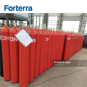 Silinder Gas etilen kualitas industri kemurnian tinggi 99.95% etilen C2H4 dengan harga pabrik