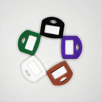 Hot Selling Colored Square Keycap Silicone ID Tag Set Can Stickers Label New Style Key Cover Caps