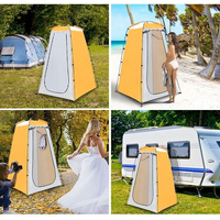 Carpa Portátil de Privacidad, Resistente al Viento, Impermeable, con Protección UV, Instantánea, para Ducha, Cambio de Ropa, Inodoro, Camping, Playa, Fiesta, Oxford