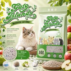 Arena Para Gato Bentonita Premium Bentonite Cat Litter Fast Clumping Low Dust Sanitary <b>Sand</b> Wholesale Supplier - Product Image 1