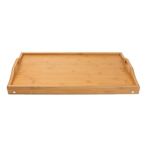Mesa de centro personalizada Natural, <span class=keywords><strong>bandeja</strong></span> <span class=keywords><strong>plegable</strong></span> de bambú para desayuno - Product Image 3