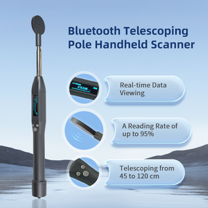 RFID сканер микрочипов для животных ручной FDX-B HDX считыватель ушных меток для овечьей коровы с частотой 134,2 кГц - Product Image 2