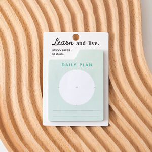 แผ่นบันทึกโน้ตแบบมีกาวในตัวสำหรับสำนักงาน ขายดี ใช้งานได้ทุกวัน รายสัปดาห์ รายเดือน พกพาสะดวก ฉีกออกได้ ใช้ซ้ำได้ สำหรับวางแผนและจดรายการสิ่งที่ต้องทำ - Product Image 4