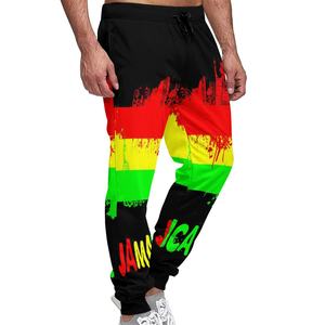 Giamaica <span class=keywords><strong>Rasta</strong></span> Reggae pantaloni <span class=keywords><strong>uomo</strong></span> Sport pantaloni lunghi Casual Fitness Cool elegante pantaloni colorati <span class=keywords><strong>Rasta</strong></span> abbigliamento <span class=keywords><strong>uomo</strong></span> traspirante - Product Image 3