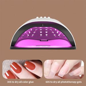 Lampe UV portable 2025 à succès, 180W haute puissance, LED lumière rouge, machine de manucure professionnelle avec prises US/EU pour femmes - Product Image 4