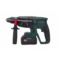 Marteau perforateur rotatif sans fil, sans balais, SDS Plus, outil de démolition électrique, ensemble d'outils électriques avec 2 batteries au lithium et coffret BMC