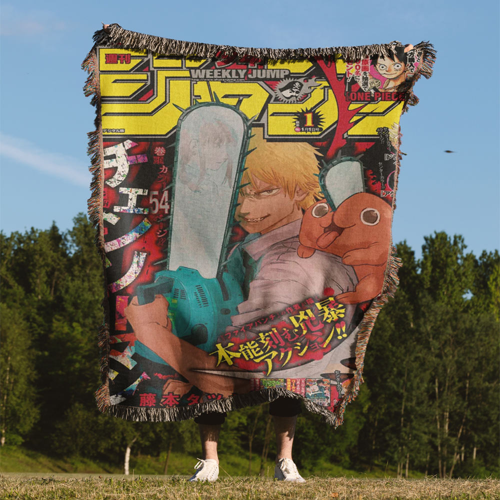 Factory Low MOQ Custom Woven Jacquard Blanket Sofa Cover Couch