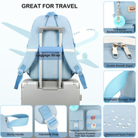 Sac à dos unisexe Oxford tendance, imperméable, à dos souple, grande capacité, pour collégiens, sacoche pour ordinateur portable, Air