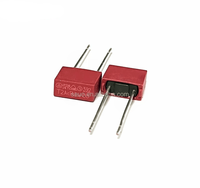 Micro-fusible carré rouge 392 T0.5A-T10A 250V 8x4mm pour carte d'alimentation de téléviseur LCD, fusibles à action lente couramment utilisés