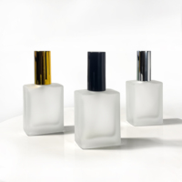 Botol Parfum Semprot Kaca Bentuk Silinder Bulat Mewah 50ml, Kemasan Kosmetik, Botol Minyak Zaitun, Promo Hot Sale
