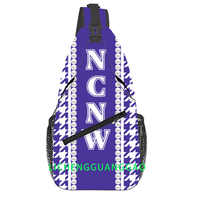 Sac de poitrine Sorority Iota Phi Lambda, sac à dos de sport, sac de voyage, sac à bandoulière personnalisé, cadeau de fraternité, sac à bandoulière tendance et décontracté pour hommes et femmes