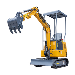 รถขุด1.2ton ขนาดเล็กพร้อมกระบอกสูบ3สูบเครื่องขุดไฮดรอลิก - Product Image 1