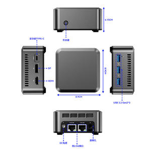 Sharerdp migliore vendita Mini-PC Inte-l N150 N100 N95 N serie 12 Gen Bee <span class=keywords><strong>Link</strong></span> X86 Micro PC 12V Mini Server Neo Box Business 4K-Spiele - Product Image 4