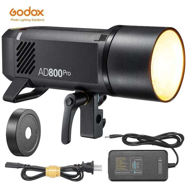 Godox AD800 Pro TTL Battery-Powered 1/8000 HSS Outdoor Flash Strobe Light for Photography Studio