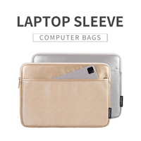 Étui pour ordinateur portable anti-collision or et argent, sac pour ordinateur portable fin de haute qualité, housse pour ordinateur portable imperméable pour Macbook Air/Pro