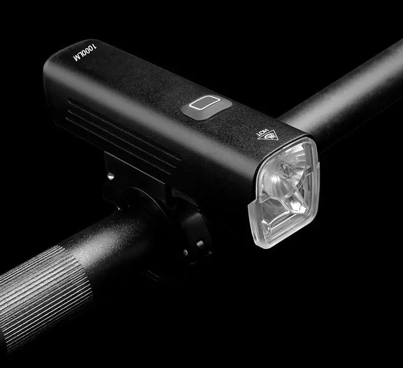 Neuer wiederaufladbarer LED-Radleuchte 1000 Lumen Radfahr-Rückleuchte USB-Radleuchte-Set
