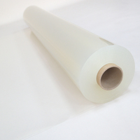 Rouleau de film TPU transparent 1-2 mm, feuille de plastique souple pour tapis de bureau d'étudiant, nappe, matière première, prix usine