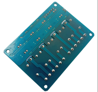Módulo de Relé de 4 Canales FYX Stock 5V con Optoacoplador Aislado, Placa de Relé PLC de 4 Vías, Módulo de Control Industrial