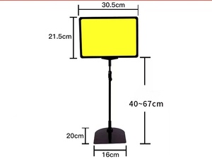 Siêu thị quảng cáo giá <span class=keywords><strong>PVC</strong></span> Kính thiên văn khung A4 Áp phích Giá giữ nhãn khuyến mãi tầng đứng bảng cho <span class=keywords><strong>carton</strong></span> - Product Image 2