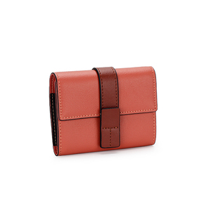 Portafogli Corti da <span class=keywords><strong>Donna</strong></span> in Vera <span class=keywords><strong>Pelle</strong></span> di Vacchetta, Porta Carte di Design Fatti a Mano, Vendita all'Ingrosso - Product Image 6