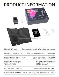 Nuovi stivali Kimber circolazione sanguigna gambe del piede alleviare il dolore muscolare pressione dell'aria massaggiatore gambe - Product Image 5