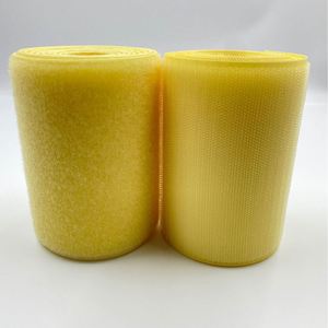 Black and White Color Factory Custom Premium Nylon Strong Sticky Glue Self <b>Adhesive</b> <b>Hook</b> and Loop Tape Magic Tape - Product Image 3