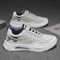 Sepatu Sneakers Pria Gaya Korea Kasual Low-Top Berbahan Mesh, Trendi, Serbaguna, Bernapas, Gaya Musim Panas 2026