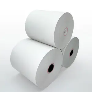 Papier thermique de qualité supérieure 80*70 80mm papier d'imprimante thermique taille personnalisée reçu rouleau de papier à billets blancs