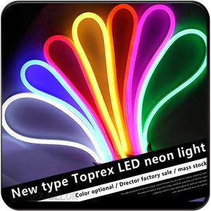 Toprexdecor resalte PVC Rgb <span class=keywords><strong>LED</strong></span> Flex luz de neón personalizada para decoraciones navideñas - Product Image 2
