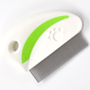 KingHon Manufacturer Pet Cleaning Removing Lice Long Needle Tick <b>Flea</b> Durable Stainless Steel <b>Flea</b> <b>Comb</b> - Product Image 2