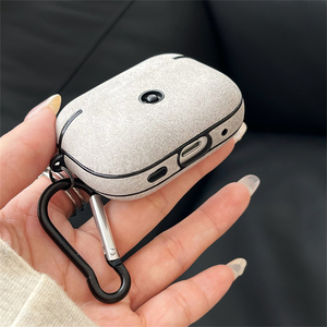 Étui simple en cuir PU effet agneau pour Apple Airpods 1 2 3 4 Pro 2, housse pour écouteurs sans fil, boîte de charge pour Airpods Pro 3 - Product Image 6