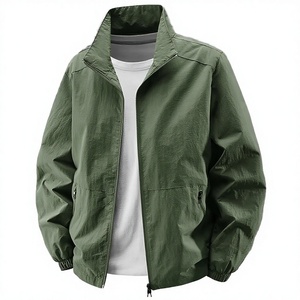 Chaqueta Deportiva con Cuello Alto de Algodón y Fibra de Bambú, Protección Solar, para el Verano y el Uso Diario - Product Image 3