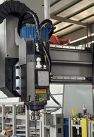 Centre d'usinage CNC WEIKE WSJ4-CNC-4500 4 axes pour la découpe, le perçage et le fraisage de profilés en aluminium pour la fabrication de fenêtres et de portes