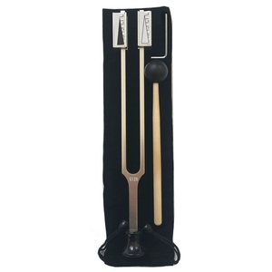 Diapason lesté C128 en alliage d'aluminium pour test sensoriel de vibration nerveuse, instrument d'examen médical en gros - Product Image 4