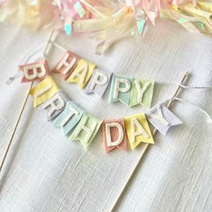 Hiasan Kue Ulang Tahun Pelangi dari Kain Felt, Spanduk <span class=keywords><strong>Mini</strong></span> Warna-warni, Dekorasi Topper Cupcake, Bendera Garland, untuk Anak Laki-laki Perempuan, <span class=keywords><strong>Baby</strong></span> Shower - Product Image 5