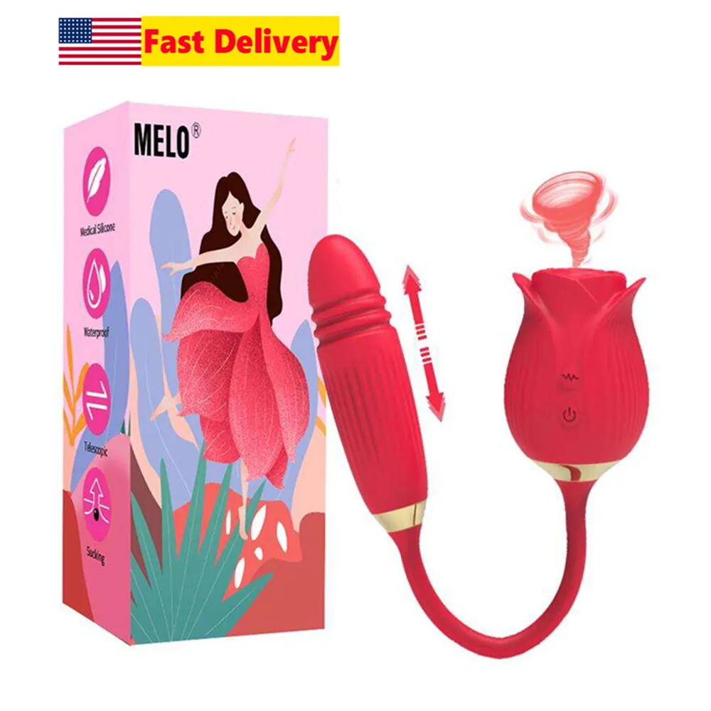 Rose vibrators cho phụ nữ mút núm vú âm vật kích thích tình dục tăng Đồ chơi tình dục cho phụ nữ dành cho người lớn quan hệ tình dục rung juguetes sexuales