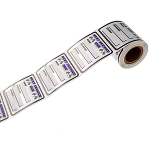 Adesivi Personalizzati Impermeabili in Vinile per Promemoria Manutenzione <span class=keywords><strong>Auto</strong></span>, <span class=keywords><strong>Adesivo</strong></span> Cambio Olio Facile da Scrivere - Product Image 1