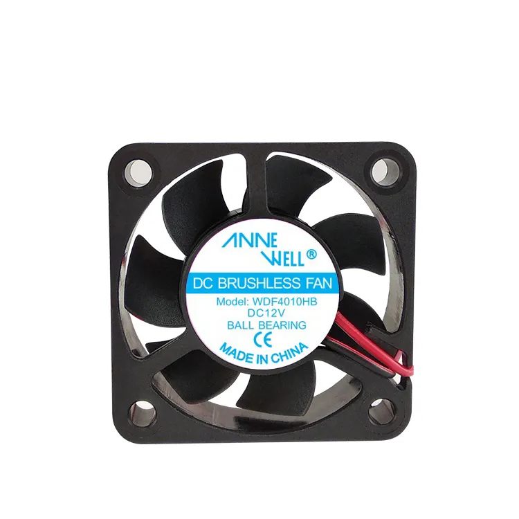 Shenzhen Factory High Air Flow Mini 5/ 12 / 24 V 1.9 W 4010 RC Car Radiator Fan 40*40*10 MM DC Axial Cooling Fan