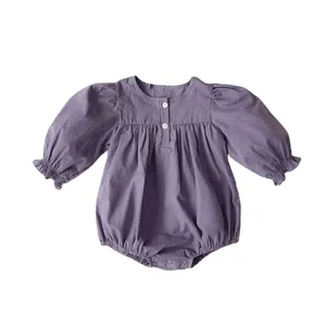 아기 가을 원피스 소녀의 서양 자수 작은 숄 + 랜턴 긴 소매 바디 수트 유아 및 어린이 엉덩이 가방 두 조각