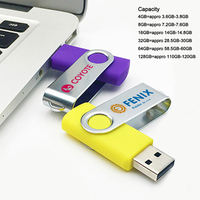 Stik Memori Flash Drive Usb 2.0 Putar 4Gb 8Gb Termurah Stik Memori Pen Drive Kustom Grosir