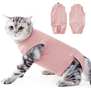 Combinaison de récupération post-opératoire pour chat, anti-léchage, pour la convalescence après stérilisation, vêtement médical, vente en gros - Product Image 5