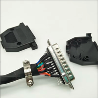 Kabel Konektor Servo Drive DB37 Male-Female dengan Selubung PVC untuk Robot & Kabel Transmisi Data Printer