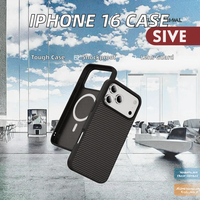 Étui de téléphone magnétique antichoc 2-en-1 avec grande fenêtre pour iPhone