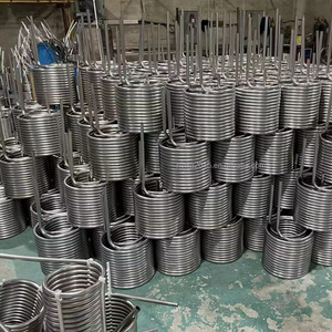 Ống nóng thép không gỉ xoắn ốc cuộn Dây làm mát ống CE/TUV chứng nhận leakproof cho phục hồi Tank phụ kiện - Product Image 1
