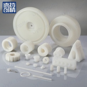 ชิ้นส่วนฟลูออโรพลาสติก Dytronptfe Pvdf ชิ้นส่วนกลึงขึ้นรูปตามสั่งสำหรับเครื่องจักรเคมี - Product Image 3